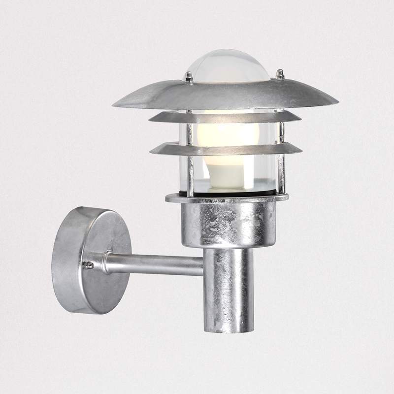 Nordlux Lonstrup 22 71431031 Galvanized Outdoor Wall Light